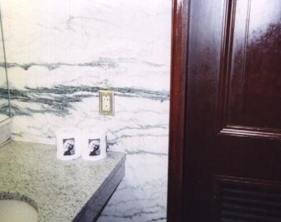 Jeffords toilet paper in the Russell Senate Office Building